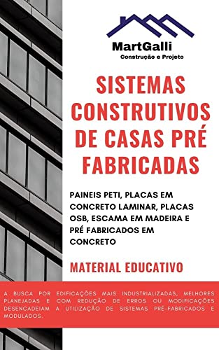 Livro PDF CASAS PRÉ FABRICADAS | Sistemas Construtivos