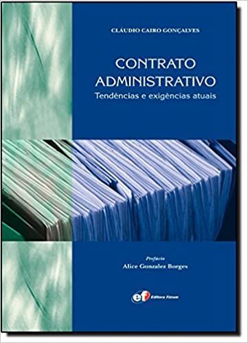 Livro PDF: Contrato Administrativo Tendências e Exigências Atuais