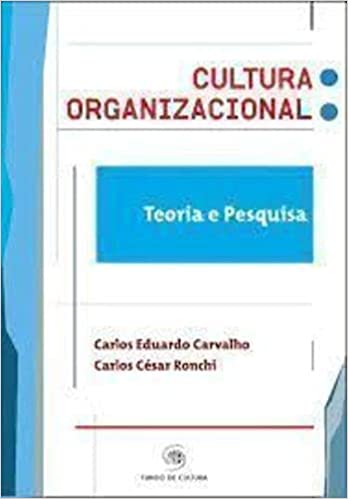 Livro PDF Cultura Organizacional. Teoria e Pesquisa