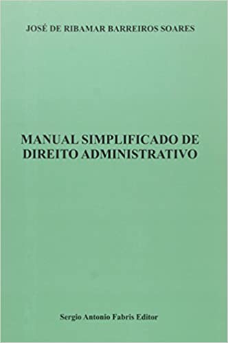 Capa do livro: Manual Simplificado de Direito Administrativo - Ler Online pdf