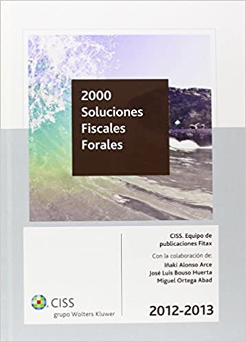 Capa do livro: 2000 soluciones fiscales forales 2012-2013 - Ler Online pdf