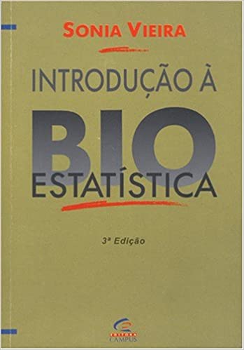 Capa do livro: Introdução à Bioestatística Sonia Vieira - Ler Online pdf