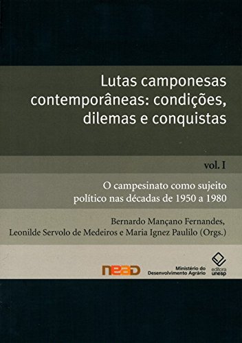 Capa do livro: Lutas Camponesas Contemporâneas – V. 1 - Ler Online pdf