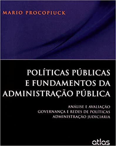 Livro PDF Políticas Públicas E Fundamentos Da Administração Pública