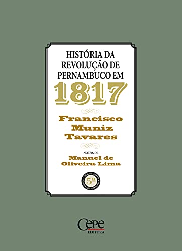 Livro PDF História da revolução de Pernambuco em 1817