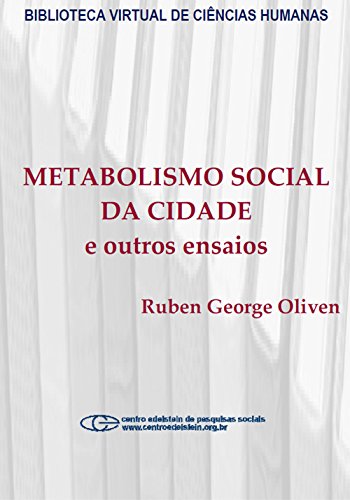 Livro PDF Metabolismo social da cidade e outros ensaios