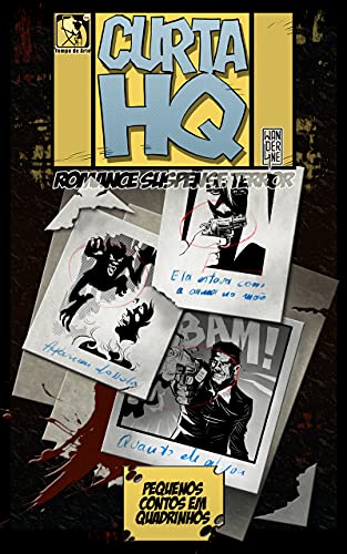 Capa do livro: Curta HQ: Romance, suspense e terror (Curta HQ pequenas histórias em quadrinhos. Livro 1) - Ler Online pdf
