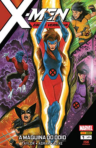 Capa do livro: X-Men: Equipe Vermelha: A máquina do ódio (X-Men Equipe Vermelha Livro 1) - Ler Online pdf