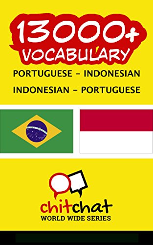 Livro PDF 13000+ Portuguese – Indonesian Indonesian – Portuguese Vocabulary