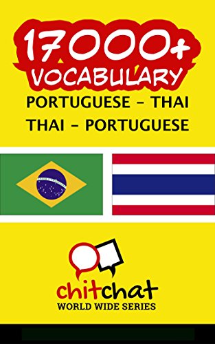 Livro PDF 17000+ Portuguese – Thai Thai – Portuguese Vocabulary