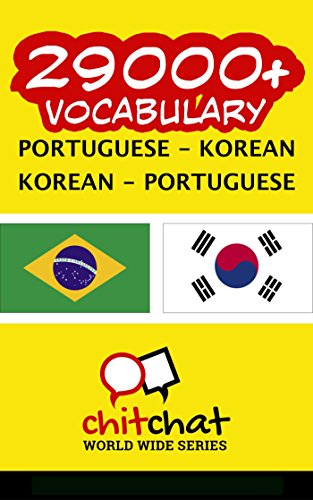 Livro PDF 29000+ Portuguese – Korean Korean – Portuguese Vocabulary