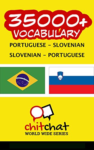 Livro PDF 35000+ Portuguese – Slovenian Slovenian – Portuguese Vocabulary