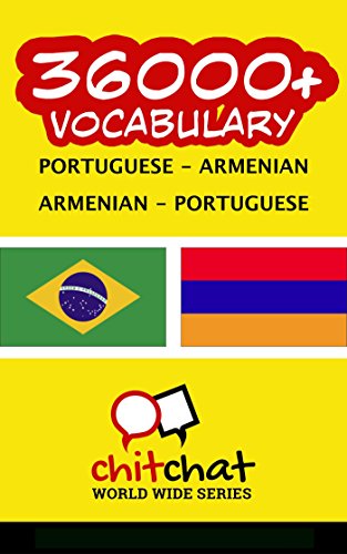 Livro PDF 36000+ Portuguese – Armenian Armenian – Portuguese Vocabulary