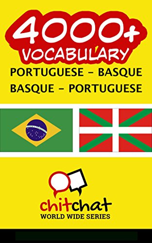 Livro PDF 4000+ Portuguese – Basque Basque – Portuguese Vocabulary