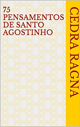 Livro PDF 75 Pensamentos de Santo Agostinho