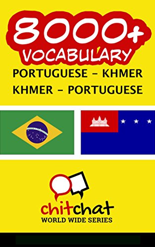 Capa do livro: 8000+ Portuguese – Khmer Khmer – Portuguese Vocabulary - Ler Online pdf