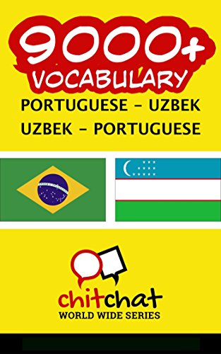 Livro PDF 9000+ Portuguese – Uzbek Uzbek – Portuguese Vocabulary