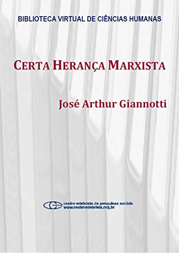 Capa do livro: Certa herança marxista - Ler Online pdf