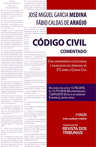 Livro PDF: Código Civil Comentado: Com jurisprudência selecionada e enunciados das Jornadas do STJ sobre o Código Civil