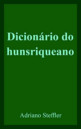 Capa do livro: Dicionário do hunsriqueano - Ler Online pdf