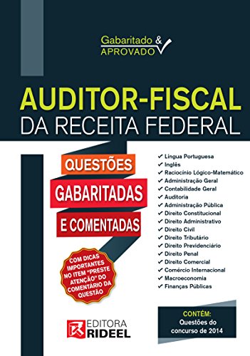 Livro PDF Gabaritado e Aprovado – Auditor Fiscal da Receita Federal
