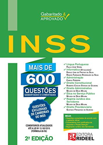 Capa do livro: Gabaritado e Aprovado – INSS - Ler Online pdf