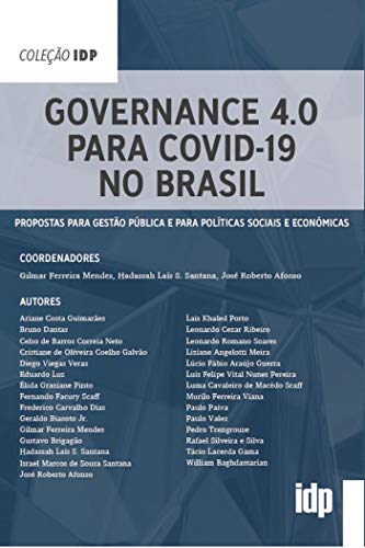 Livro PDF Governance 4.0 para Covid-19 no Brasil (Coleção IDP)