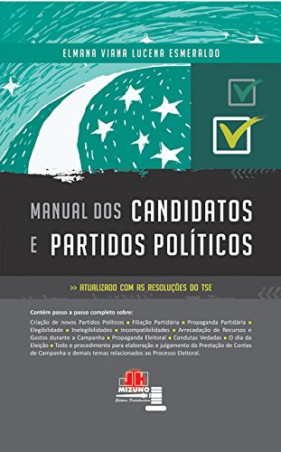 Livro PDF: Manual dos candidatos e partidos políticos