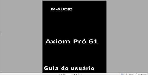Livro PDF: Manual Em Português Do Teclado M-audio Axiom Pro 61