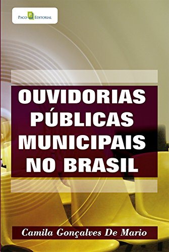 Livro PDF Ouvidorias públicas municipais no Brasil