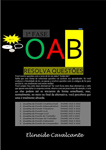 Livro PDF: Questões OAB 1ª Fase: Resolva Questões