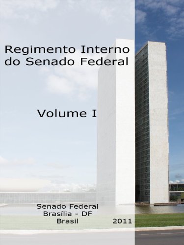 Capa do livro: Regimento Interno do Senado Federal do Brasil - Ler Online pdf