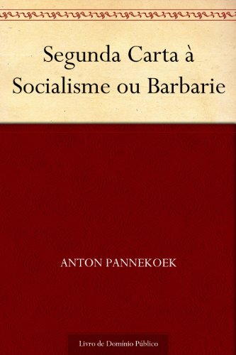 Capa do livro: Segunda Carta à Socialisme ou Barbarie - Ler Online pdf