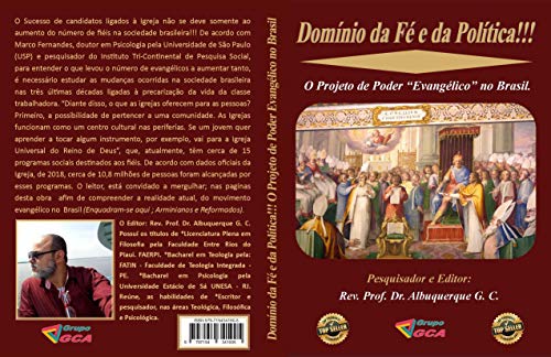 Capa do livro: Domínio da Fé e da Política!!! O Projeto de Poder Evangélico no Brasil. - Ler Online pdf