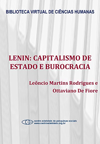 Capa do livro: Lenin: capitalismo de estado e burocracia - Ler Online pdf