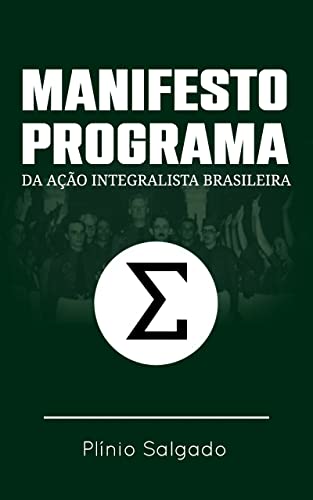 Livro PDF Manifesto-Programa da Ação Integralista Brasileira