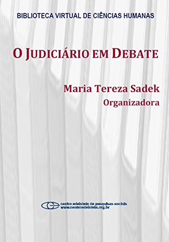 Capa do livro: O judiciário em debate - Ler Online pdf