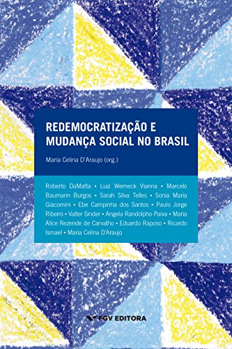 Livro PDF Redemocratização e mudança social no Brasil