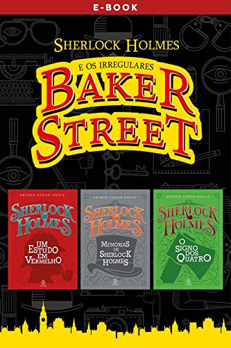 Livro PDF Sherlock Holmes e os irregulares de Baker Street