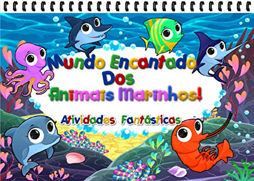 Capa do livro: Mundo Encantado dos Animais Marinhos : Atividades Fantásticas - Ler Online pdf