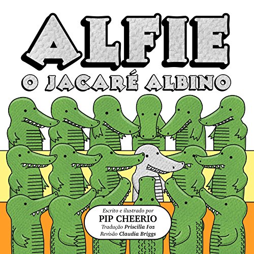 Livro PDF Alfie, O Jacaré Albino