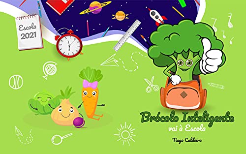 Livro PDF Brócolo Inteligente vai à escola (Smart Broccoli Adventures)
