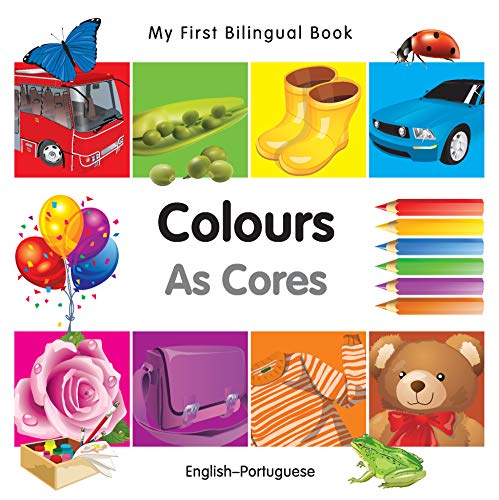 Livro PDF: My First Bilingual Book–Colours (English–Portuguese)