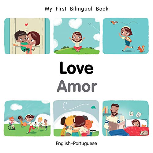 Livro PDF My First Bilingual Book–Love (English–Portuguese)