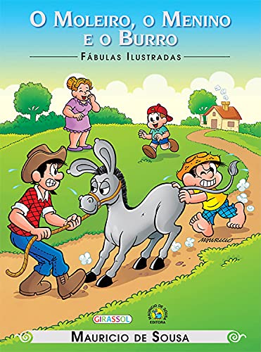 Capa do livro: O Moleiro, o Menino e o Burro (Fábulas ilustradas) - Ler Online pdf
