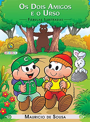 Livro PDF: Os Dois Amigos e o Urso (Fábulas ilustradas)