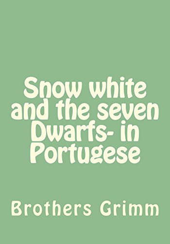 Livro PDF Snow white and the seven Dwarfs- in Portugese