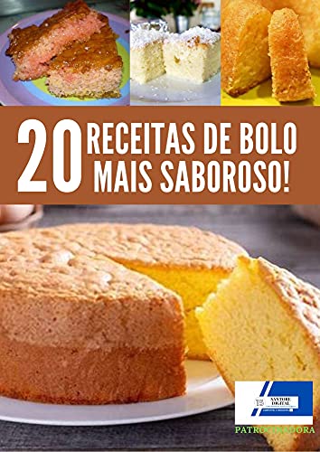 Livro PDF: 20 Receitas de bolo saboroso: Receitas de bolo delicioso