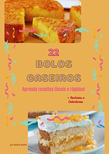 Livro PDF 22 Bolos Caseiros