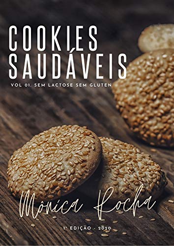 Livro PDF Cookies Saudáveis: Sem Glúten e Sem Lactose